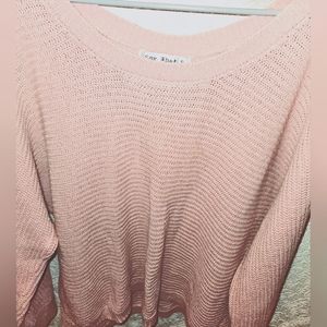 Pretty pink sweater